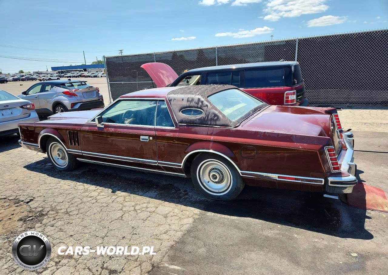 1977 Lincoln Continental Mk V VIN:7Y89A900122 - 2