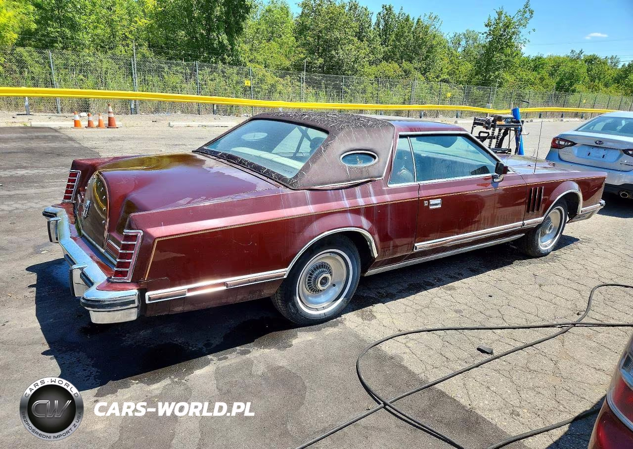 1977 Lincoln Continental Mk V VIN:7Y89A900122 - 3
