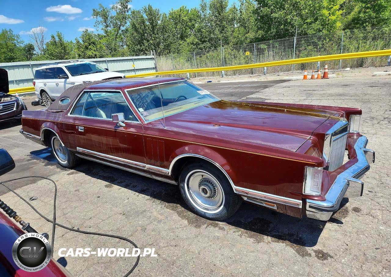 1977 Lincoln Continental Mk V VIN:7Y89A900122 - 4