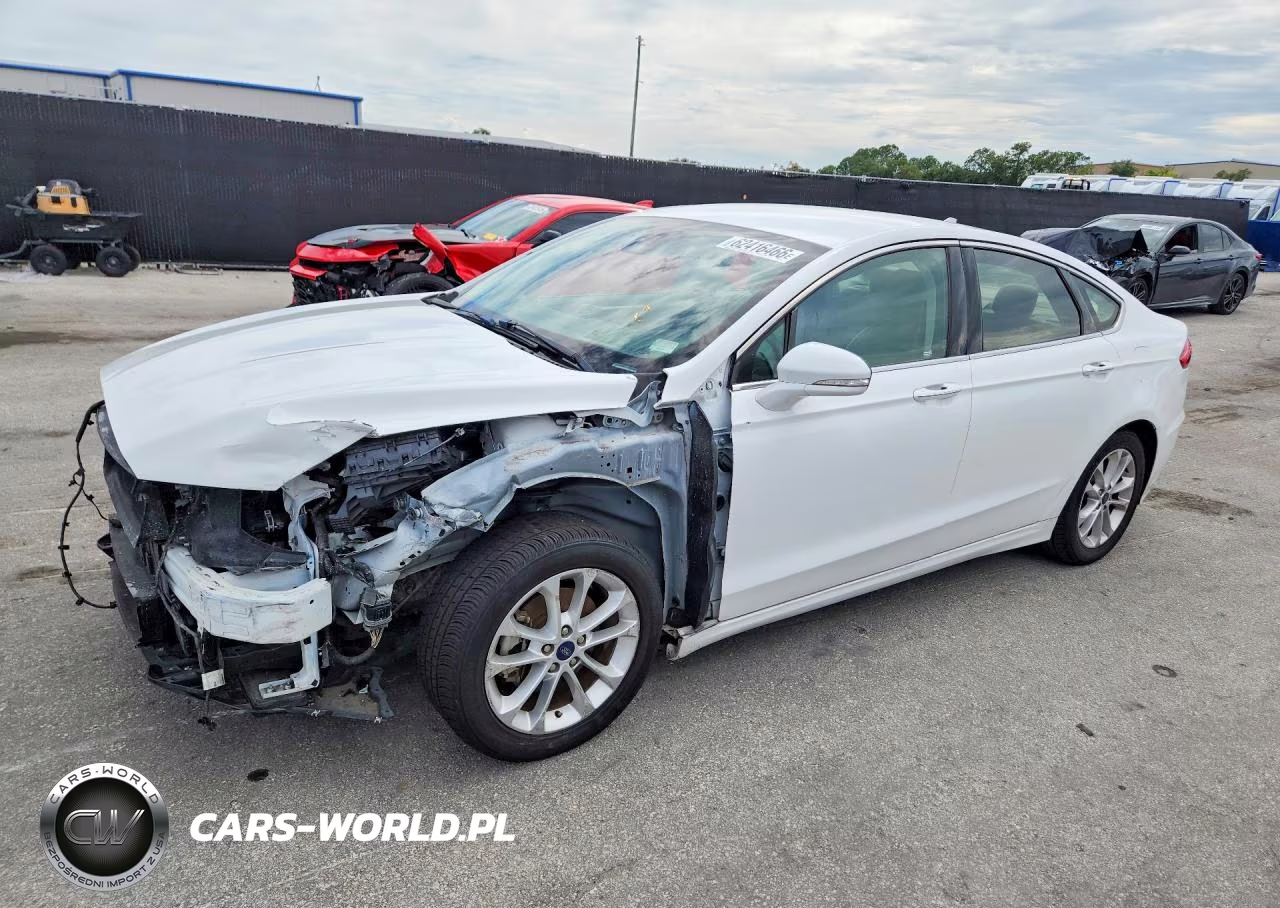 2019 Ford Fusion Sel VIN:3FA6P0MU7KR137349 - 1