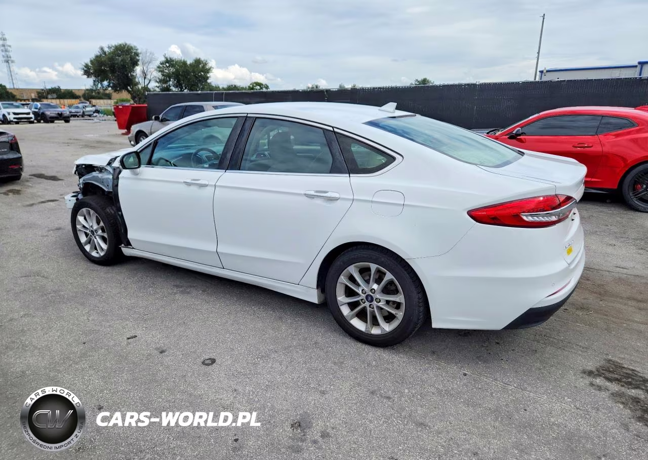 2019 Ford Fusion Sel VIN:3FA6P0MU7KR137349 - 2