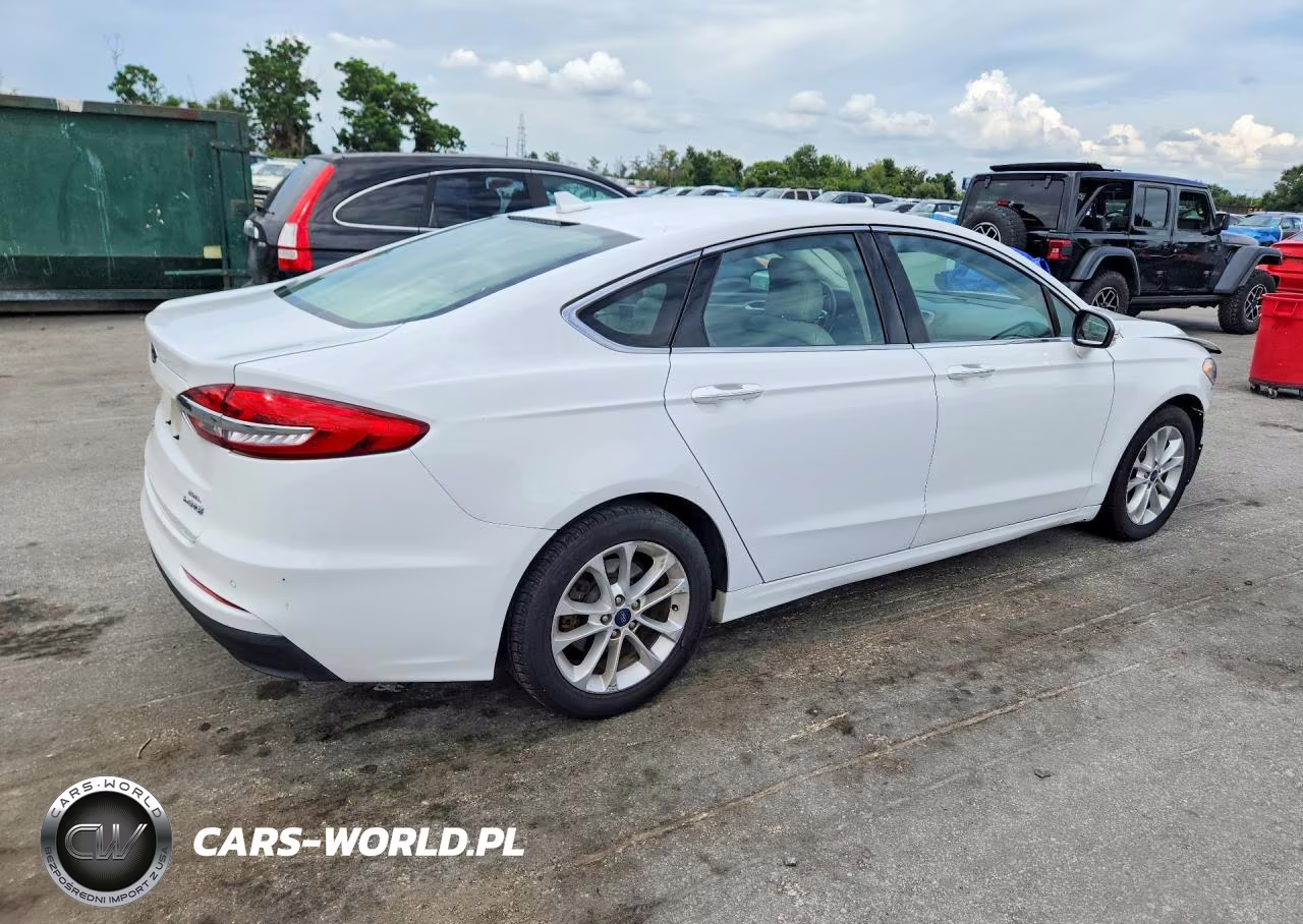 2019 Ford Fusion Sel VIN:3FA6P0MU7KR137349 - 3