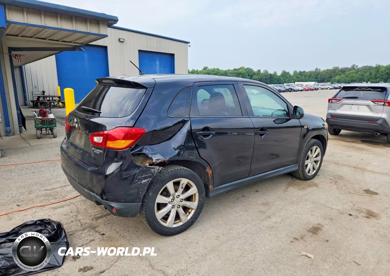 2013 Mitsubishi Outlander Sport Es VIN:4A4AR3AU7DE004335 - 3