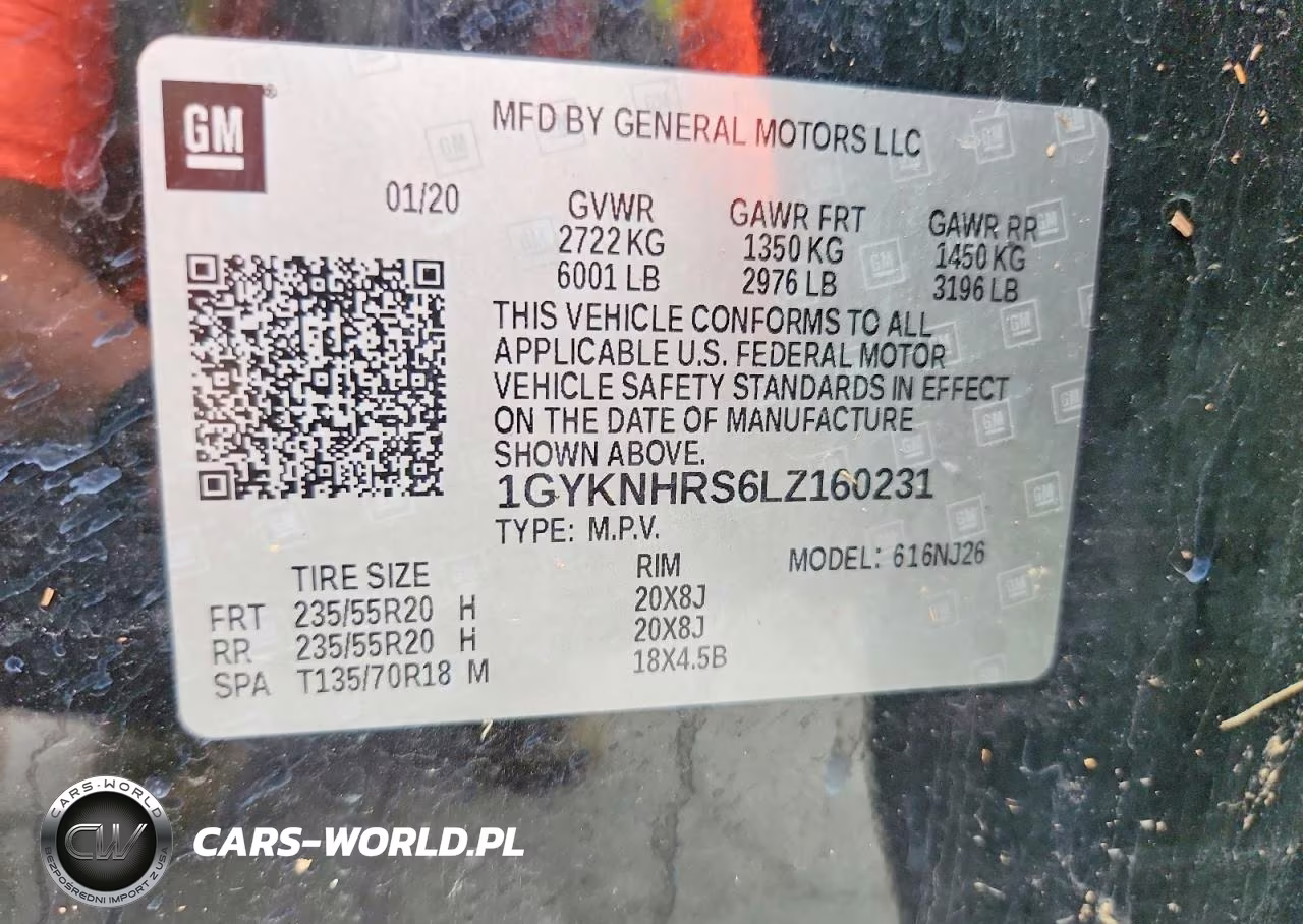 2020 Cadillac Xt5 Sport VIN:1GYKNHRS6LZ160231 - 14