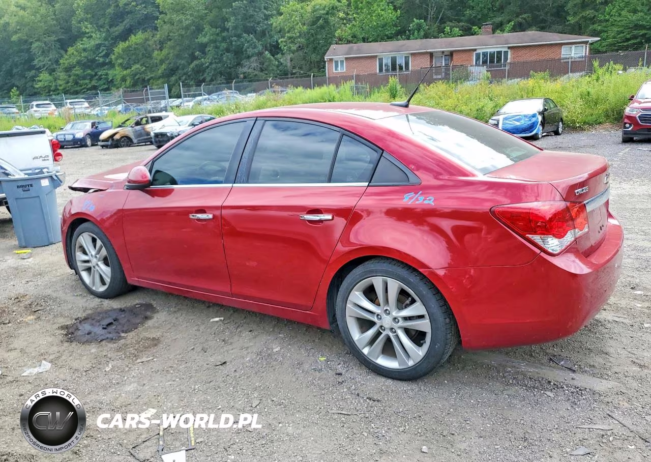 2014 Chevrolet Cruze Ltz VIN:1G1PG5SB1E7104347 - 2
