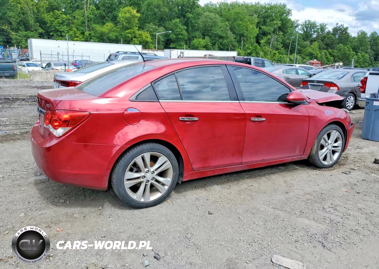 2014 Chevrolet Cruze Ltz VIN:1G1PG5SB1E7104347 - 3