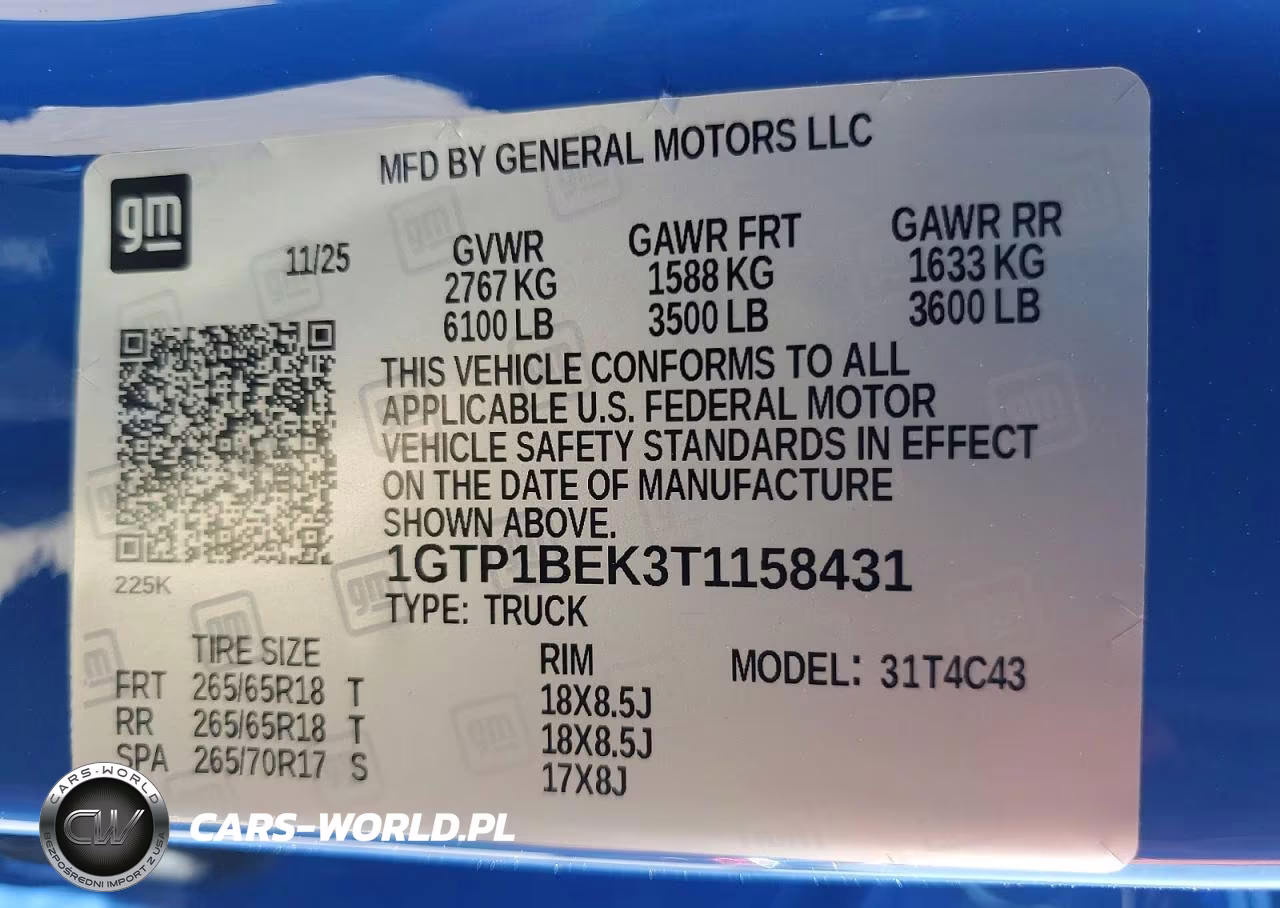 2026 GMC Canyon Elevation VIN:1GTP1BEK3T1158431 - 12