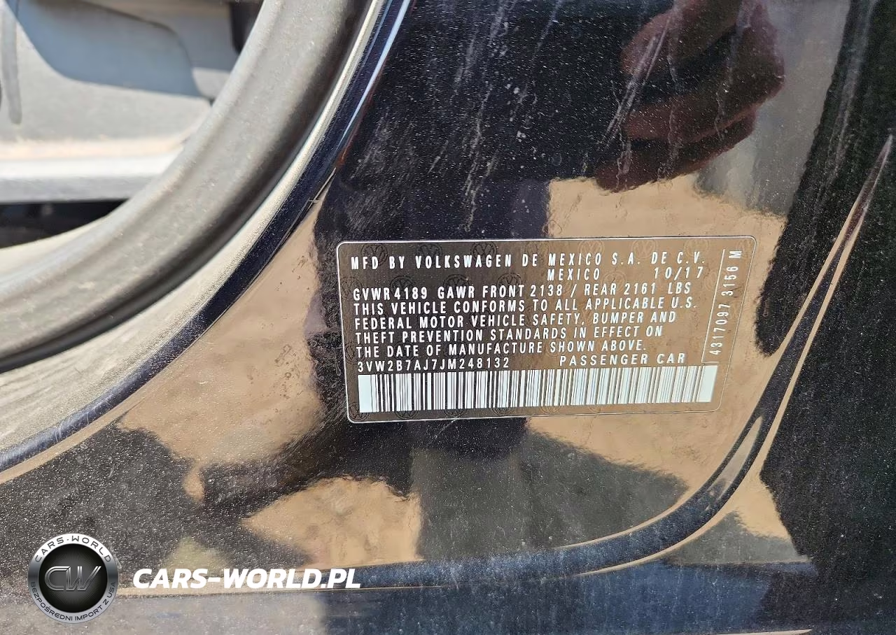 2018 Volkswagen Jetta S VIN:3VW2B7AJ7JM248132 - 12