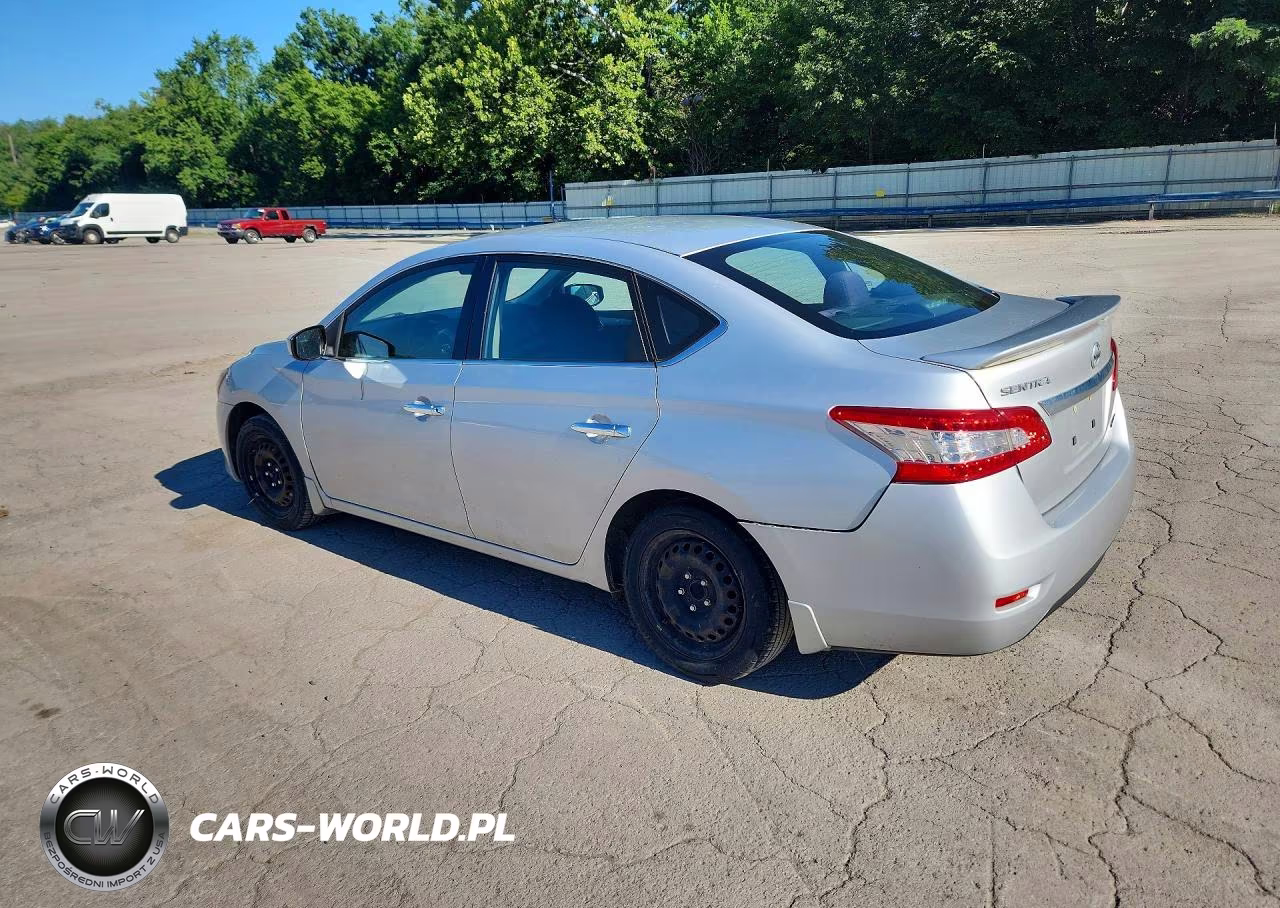 2014 Nissan Sentra S VIN:3N1AB7AP3EL692254 - 2