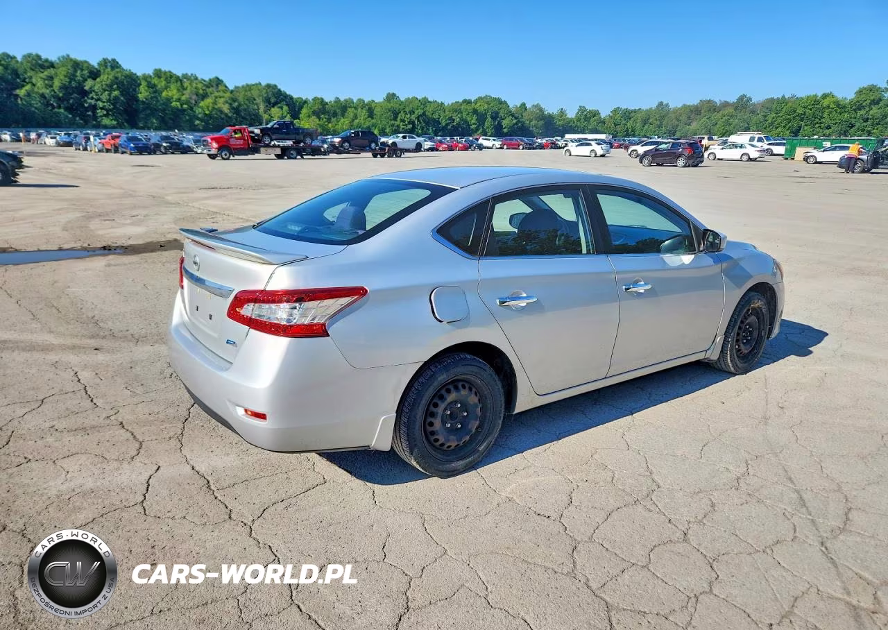 2014 Nissan Sentra S VIN:3N1AB7AP3EL692254 - 3