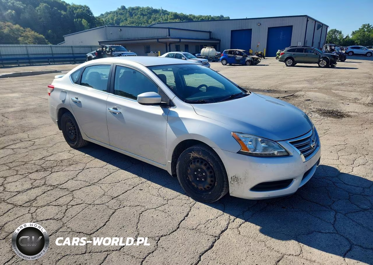 2014 Nissan Sentra S VIN:3N1AB7AP3EL692254 - 4