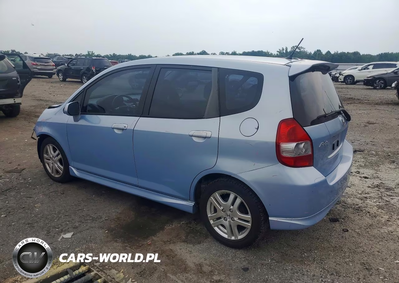 2008 Honda Fit Sport VIN:JHMGD38618S057397 - 2