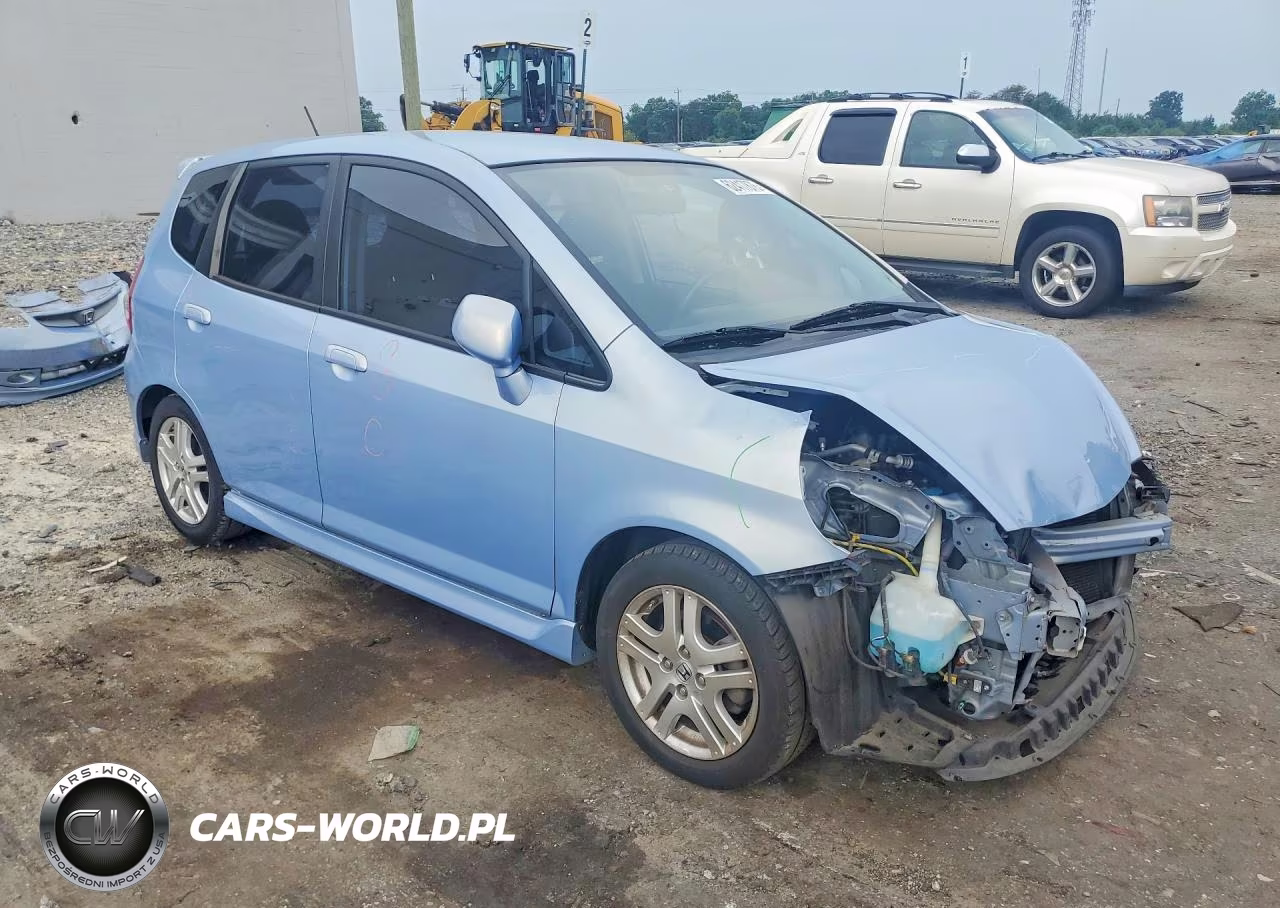 2008 Honda Fit Sport VIN:JHMGD38618S057397 - 4
