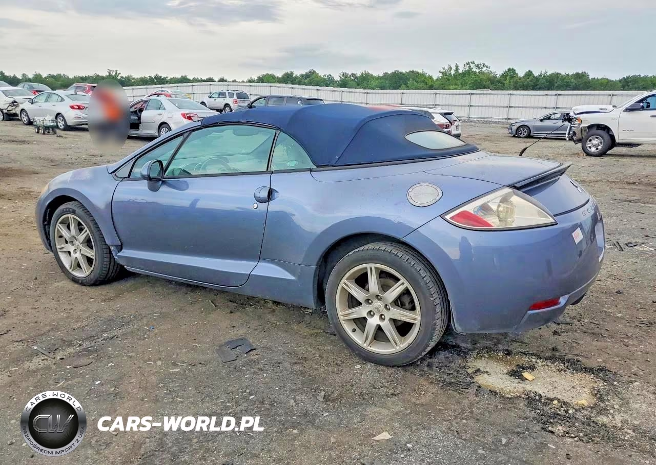 2007 Mitsubishi Eclipse Spyder Gt VIN:4A3AL35T47E016616 - 2