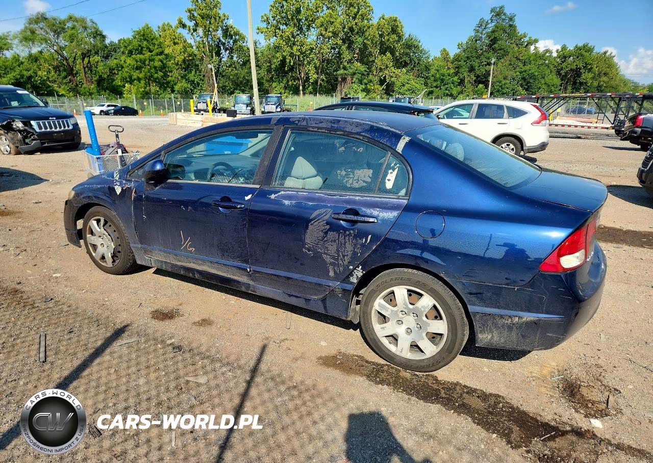 2010 Honda Civic Lx VIN:2HGFA1F54AH502072 - 2