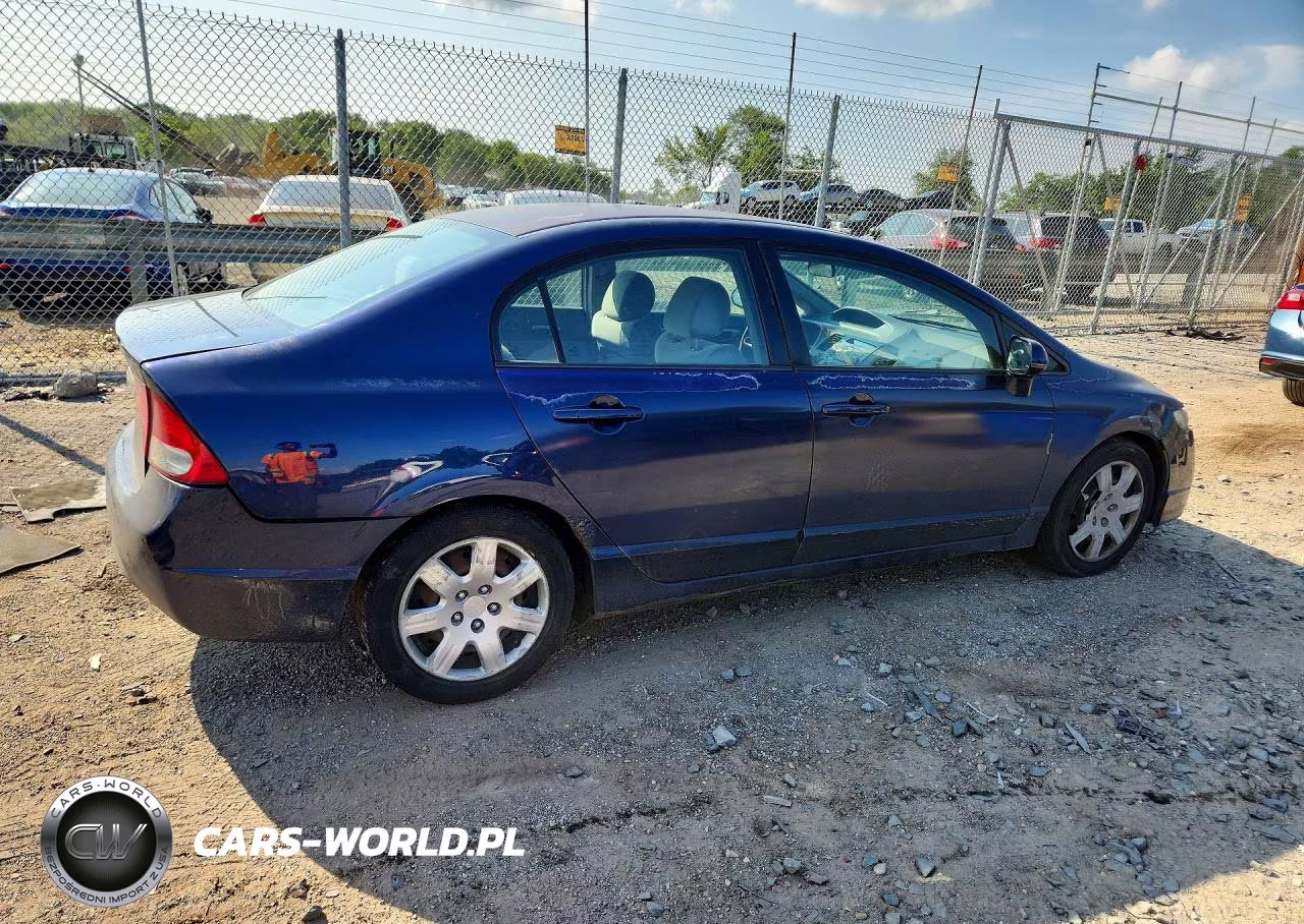 2010 Honda Civic Lx VIN:2HGFA1F54AH502072 - 3