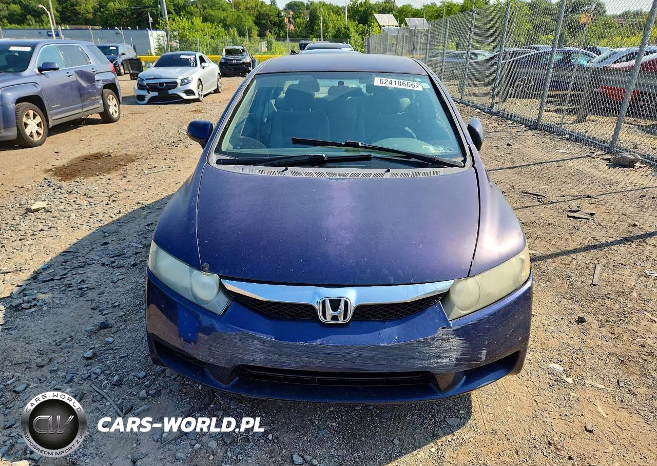 2010 Honda Civic Lx VIN:2HGFA1F54AH502072 - 5