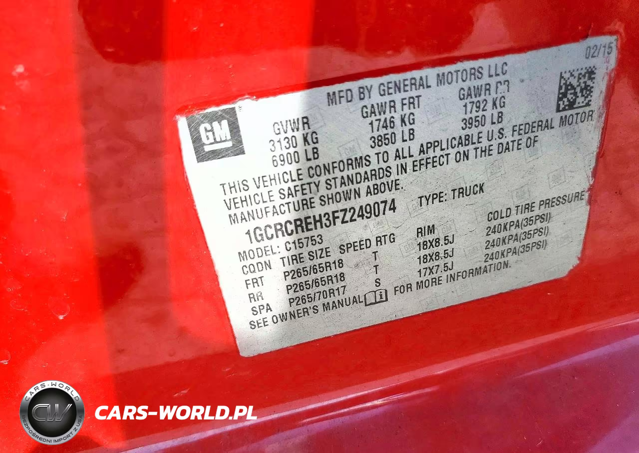 2015 Chevrolet Silverado C1500 Lt VIN:1GCRCREH3FZ249074 - 13
