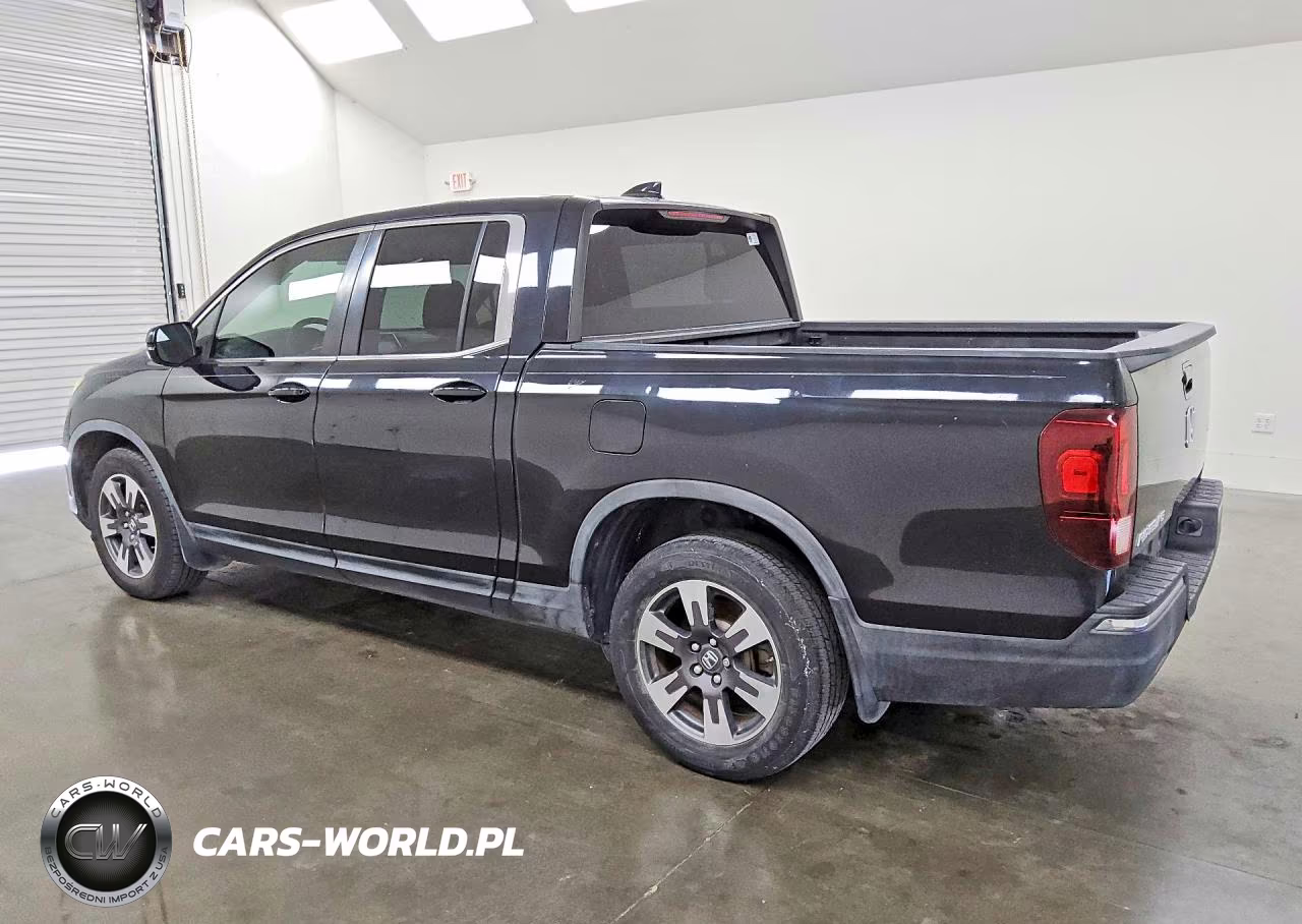 2017 Honda Ridgeline Rtl VIN:5FPYK2F66HB006250 - 2