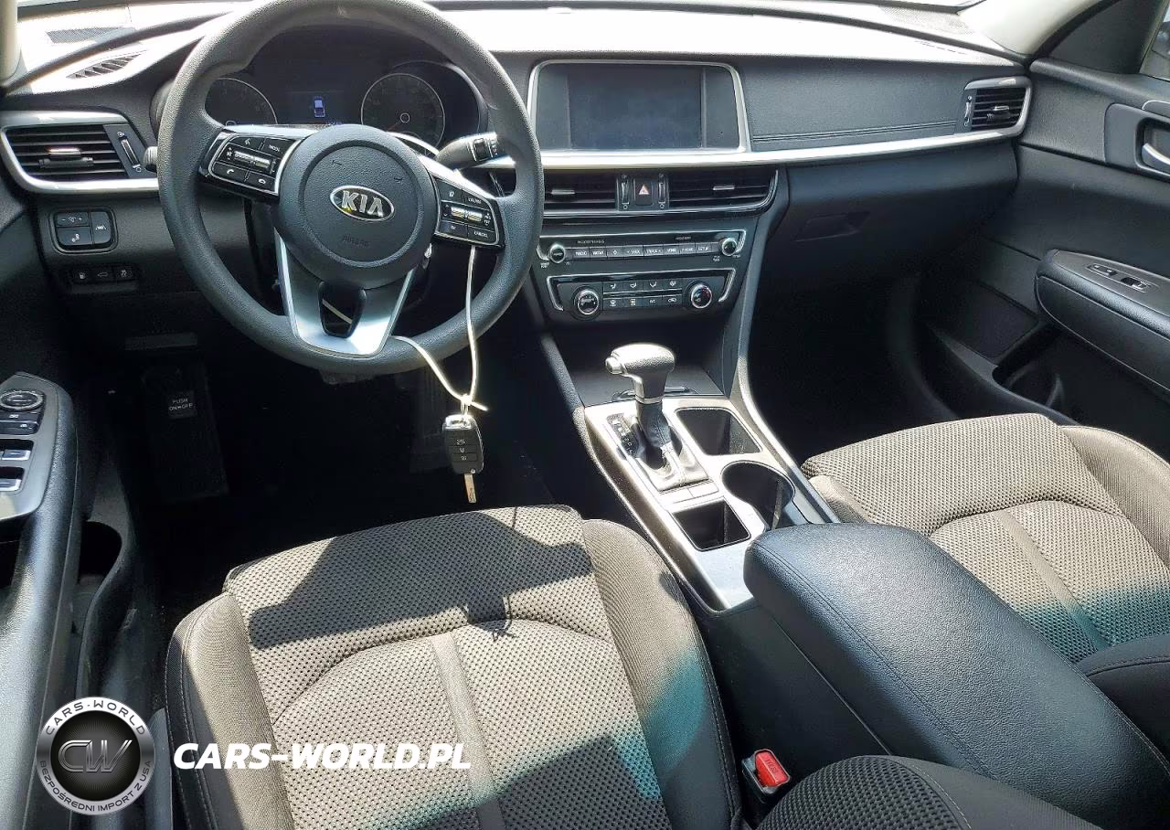 2019 Kia Optima Lx VIN:5XXGT4L3XKG358937 - 8