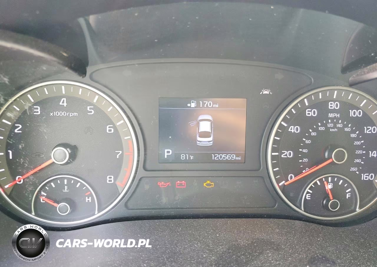 2019 Kia Optima Lx VIN:5XXGT4L3XKG358937 - 9