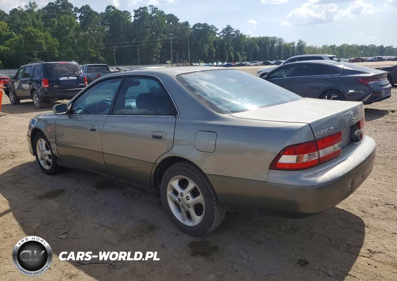 2000 Lexus Es 300 VIN:JT8BF28G9Y5095711 - 2