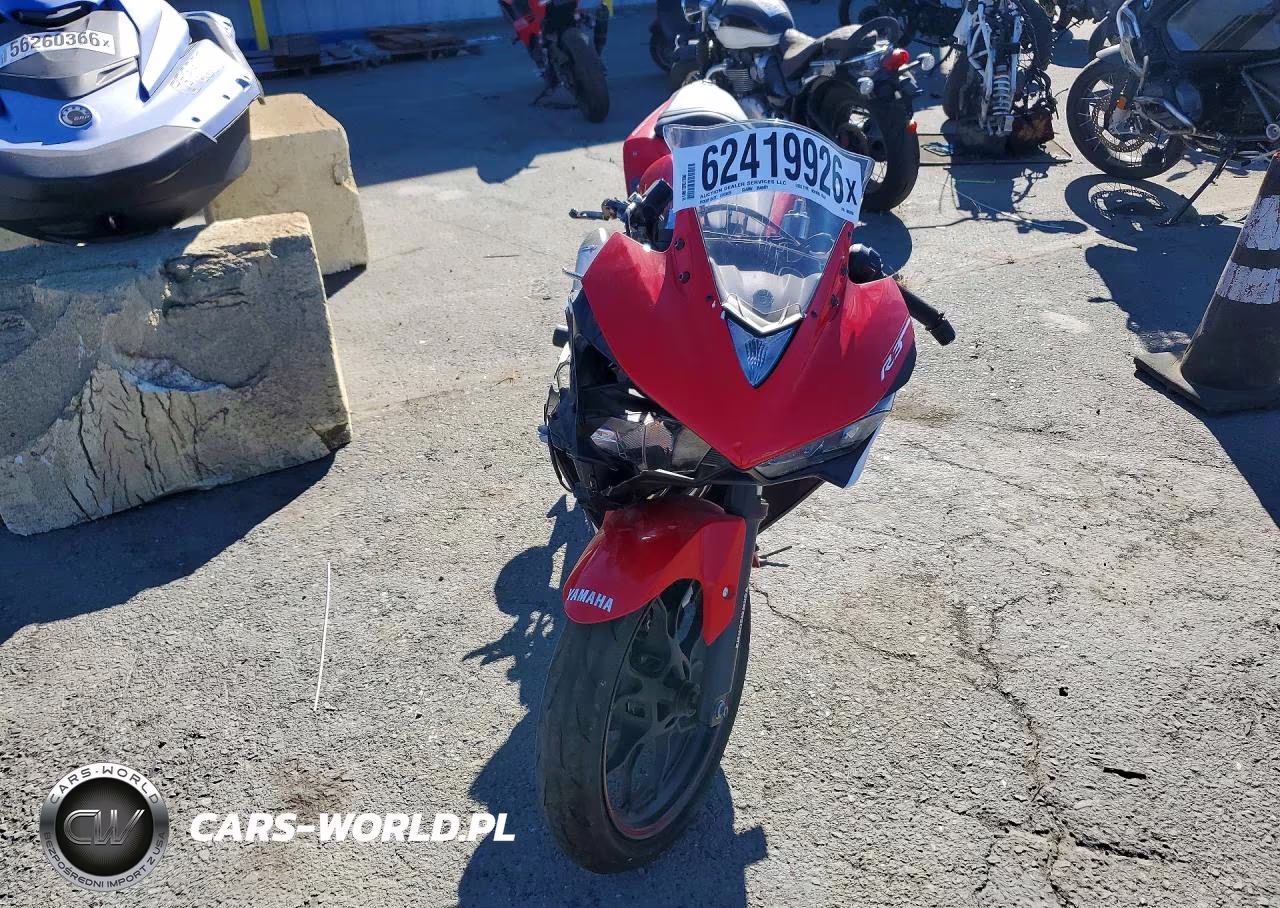 2015 Yamaha Yzfr3 VIN:MH3RH06Y2FK006698 - 2