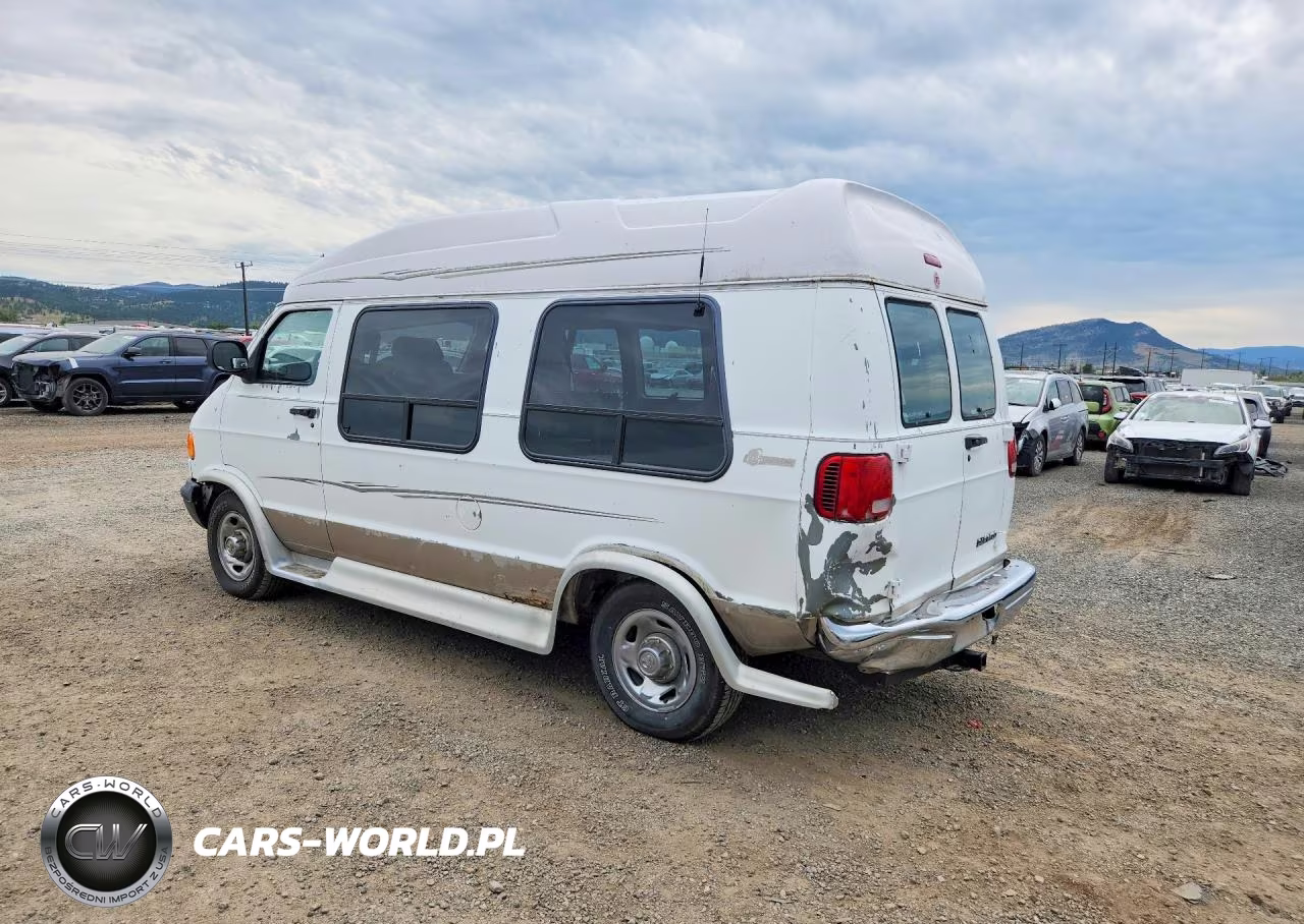 2001 Dodge Ram Van VIN:2B6JB21Z31K505395 - 2