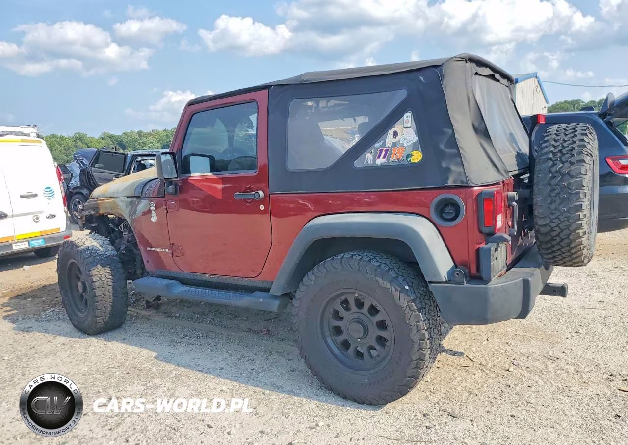 2008 Jeep Wrangler X VIN:1J4FA24108L568971 - 2