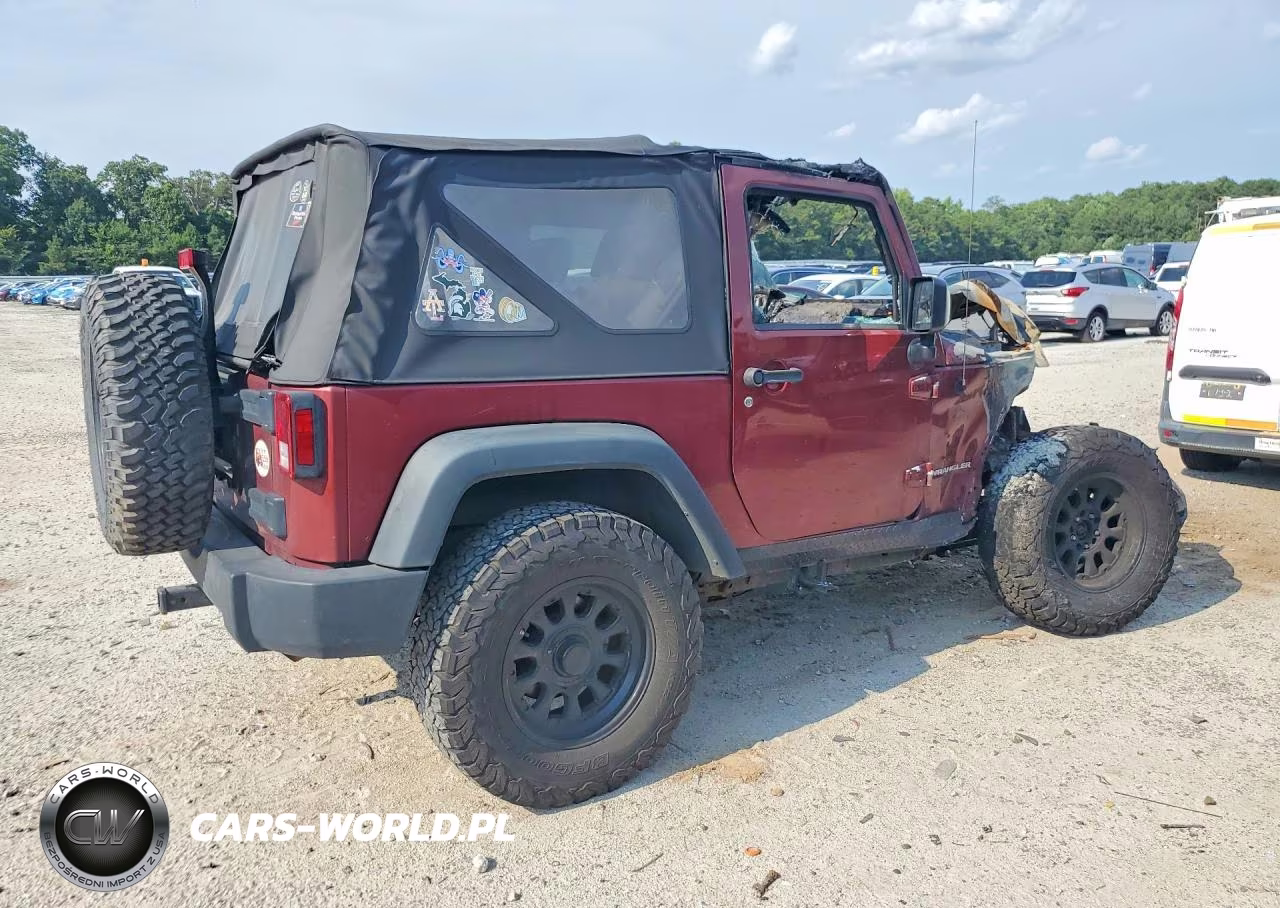 2008 Jeep Wrangler X VIN:1J4FA24108L568971 - 3