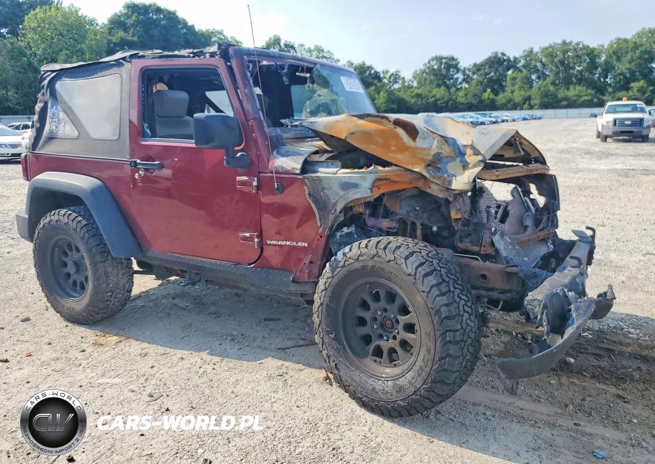 2008 Jeep Wrangler X VIN:1J4FA24108L568971 - 4