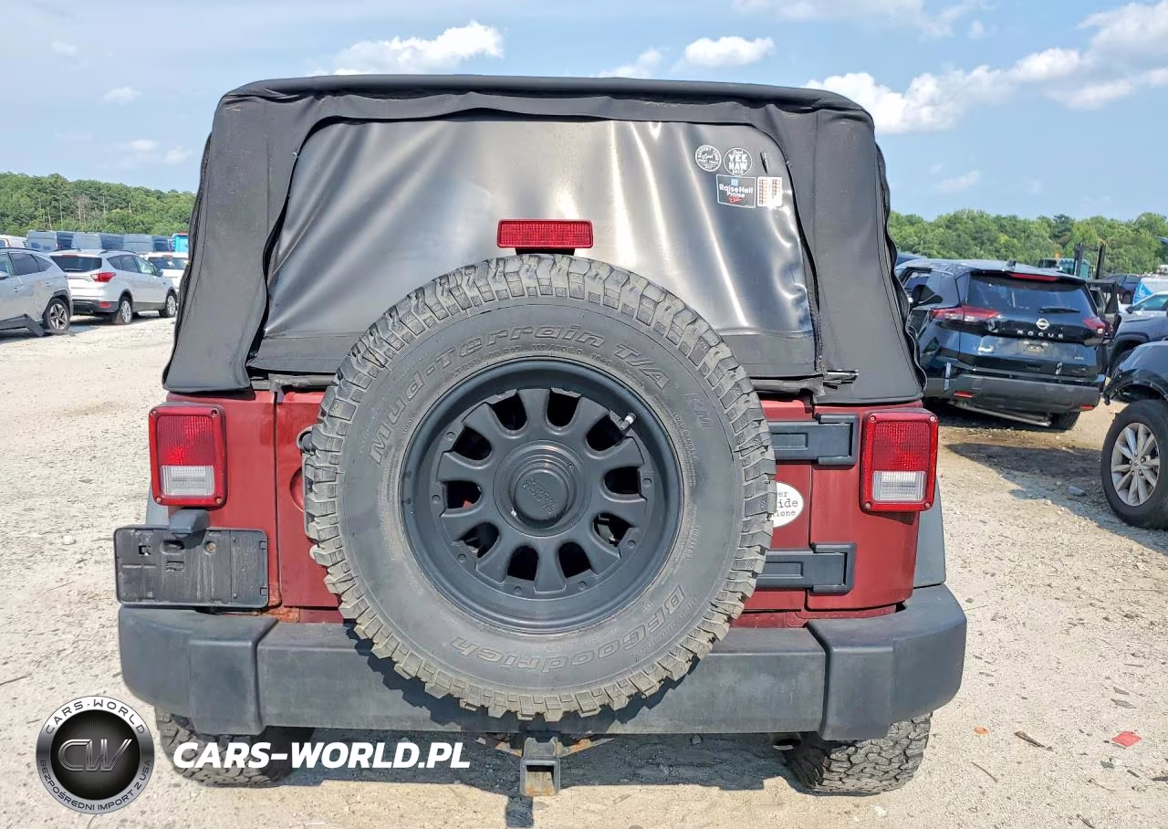 2008 Jeep Wrangler X VIN:1J4FA24108L568971 - 6