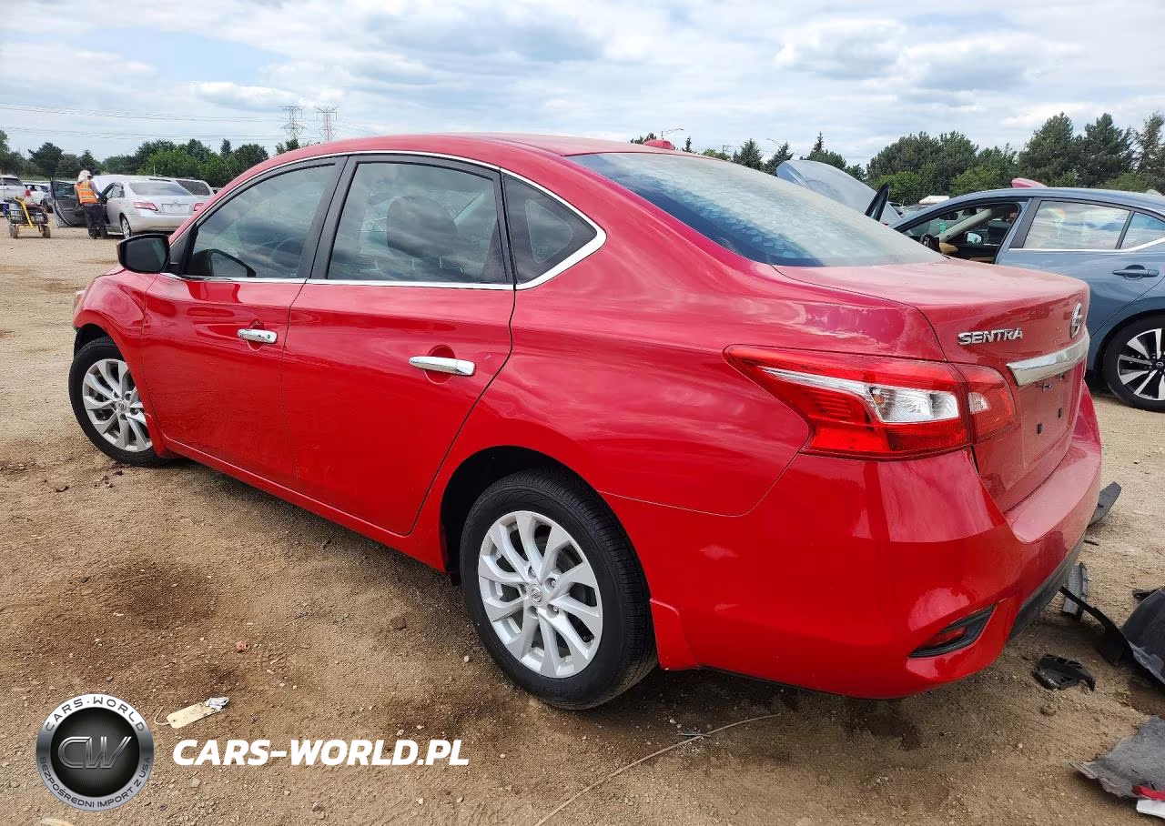 2018 Nissan Sentra Sv VIN:3N1AB7AP8JL616880 - 2