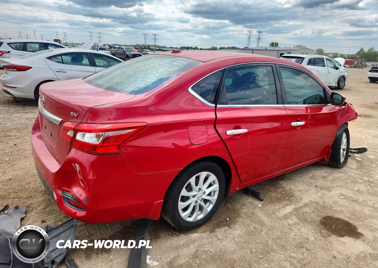 2018 Nissan Sentra Sv VIN:3N1AB7AP8JL616880 - 3
