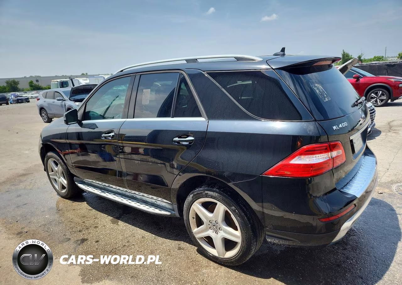 2015 Mercedes-Benz Ml 400 4Matic VIN:4JGDA5GB1FA482687 - 2