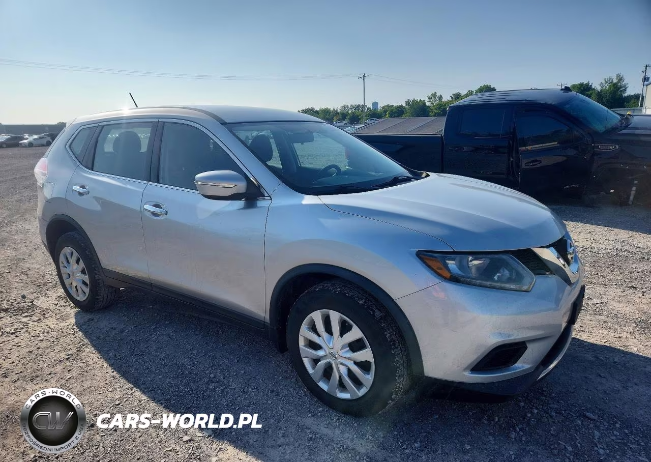 2015 Nissan Rogue S VIN:KNMAT2MV0FP581187 - 4