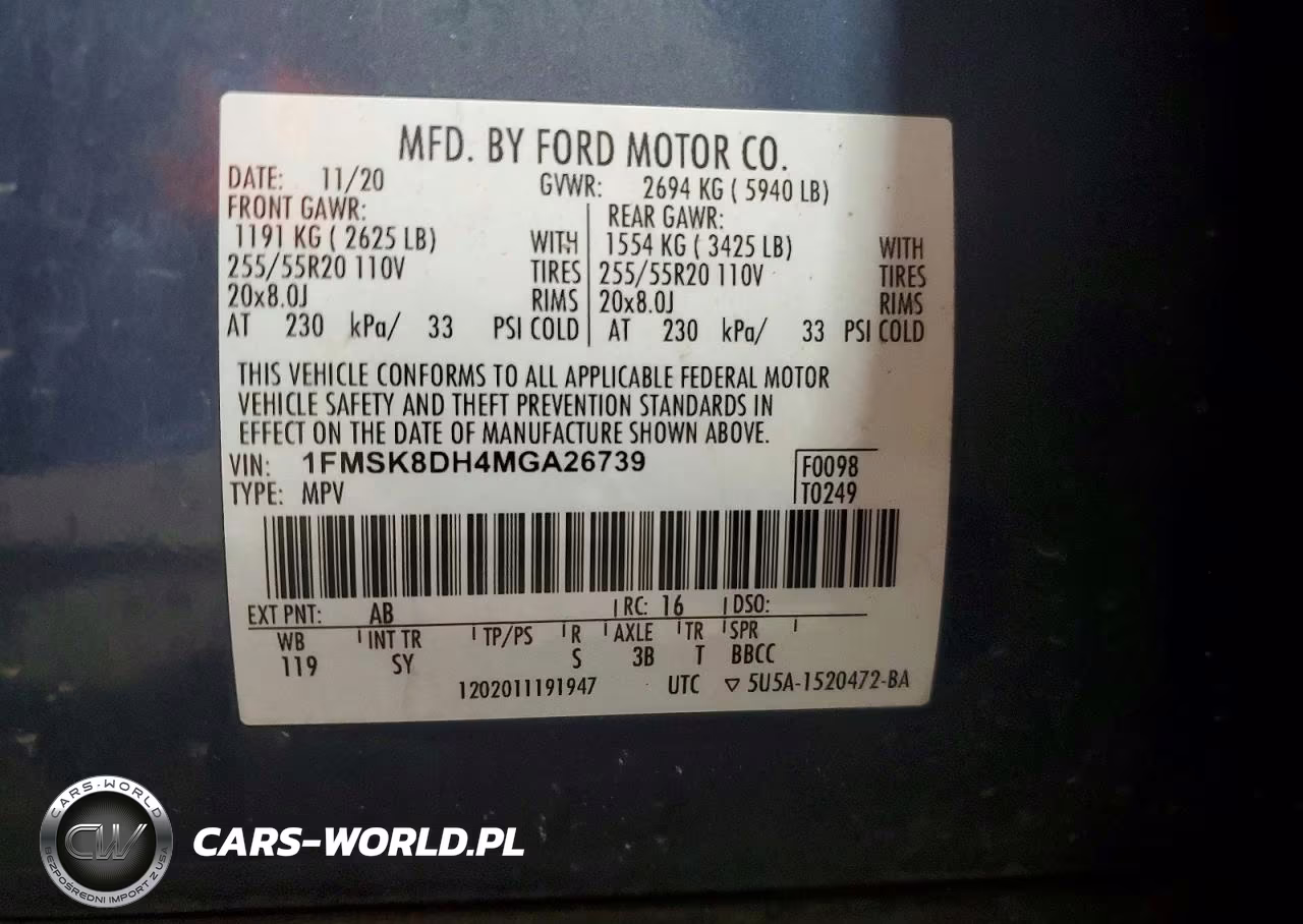 2021 Ford Explorer Xlt VIN:1FMSK8DH4MGA26739 - 13