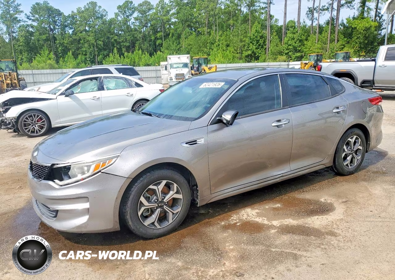 2018 Kia Optima Lx VIN:5XXGT4L37JG248992 - 1
