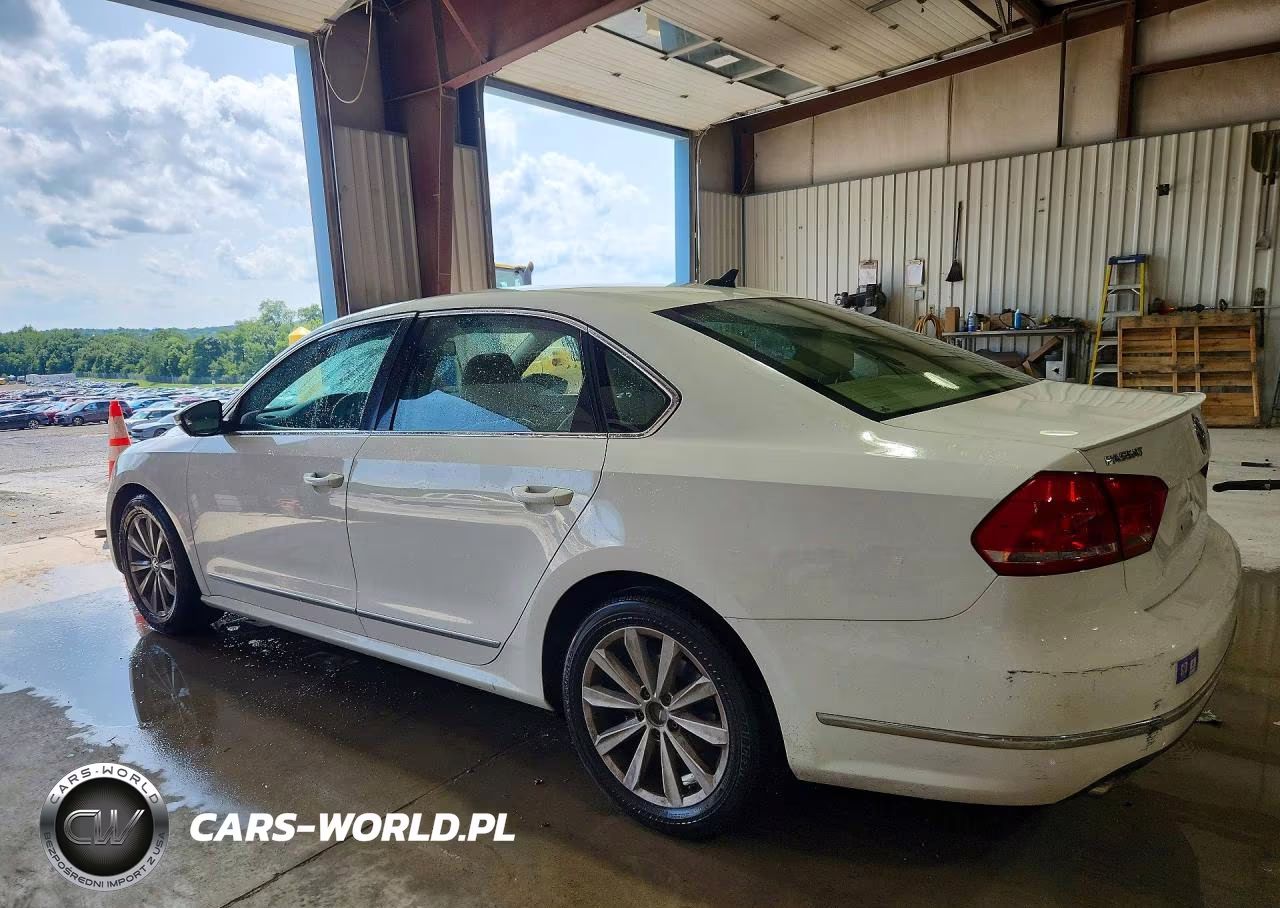 2012 Volkswagen Passat Sel VIN:1VWCP7A38CC023102 - 2