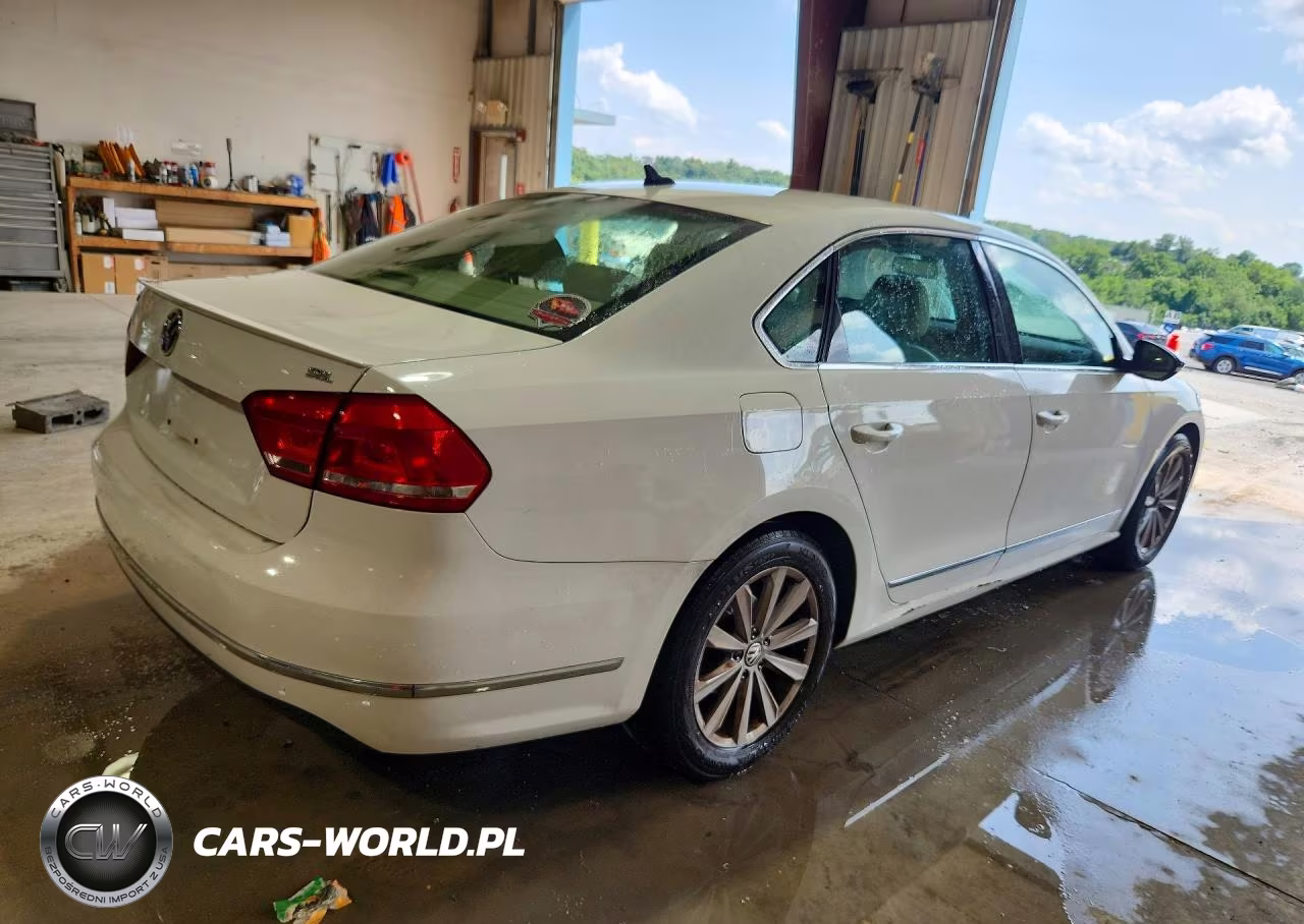 2012 Volkswagen Passat Sel VIN:1VWCP7A38CC023102 - 3