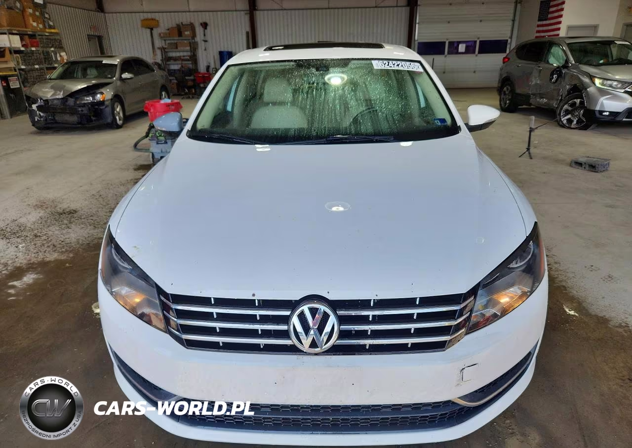 2012 Volkswagen Passat Sel VIN:1VWCP7A38CC023102 - 5