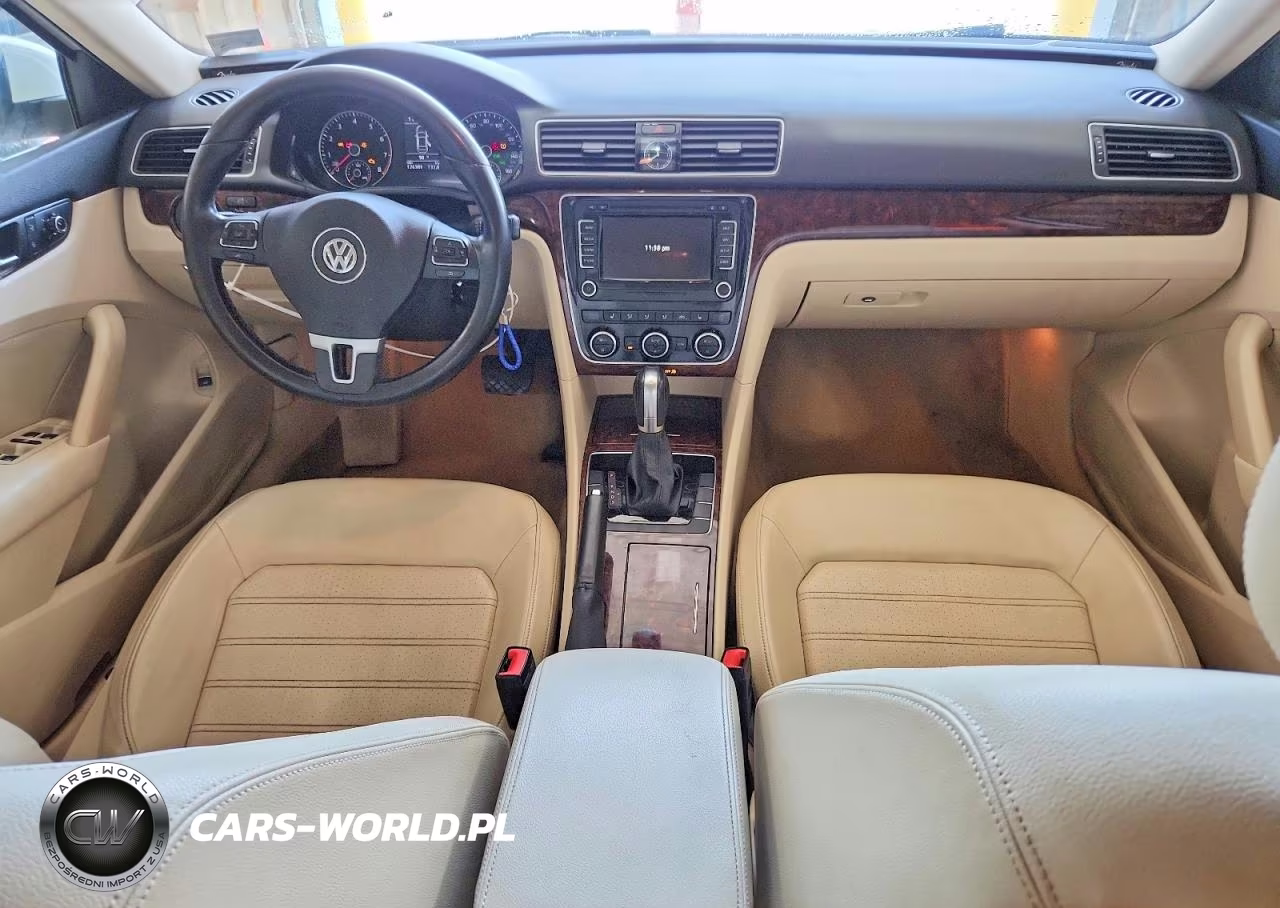 2012 Volkswagen Passat Sel VIN:1VWCP7A38CC023102 - 8