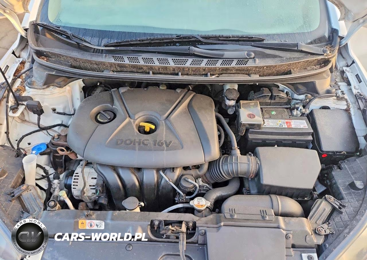 2013 Hyundai Elantra Gls VIN:5NPDH4AE8DH343241 - 11