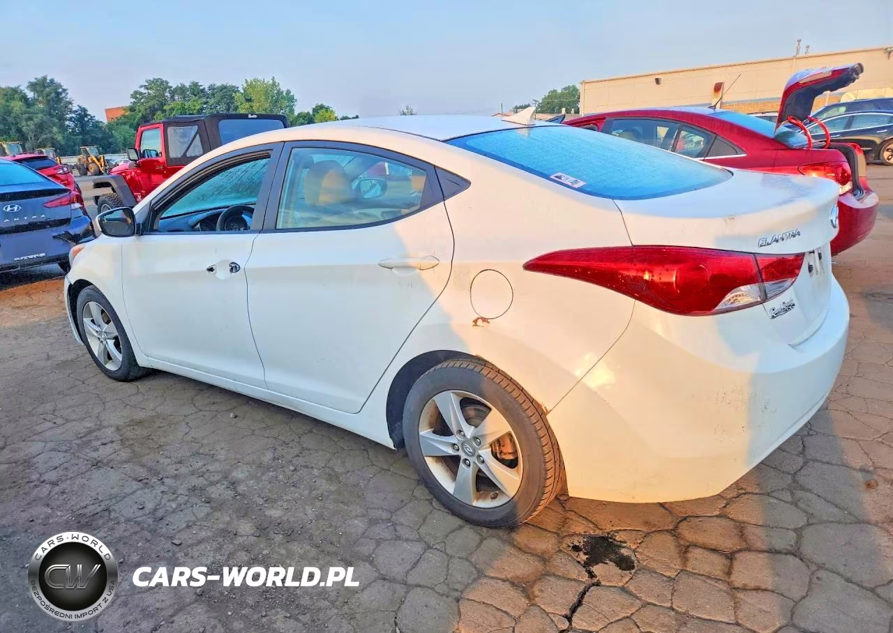 2013 Hyundai Elantra Gls VIN:5NPDH4AE8DH343241 - 2