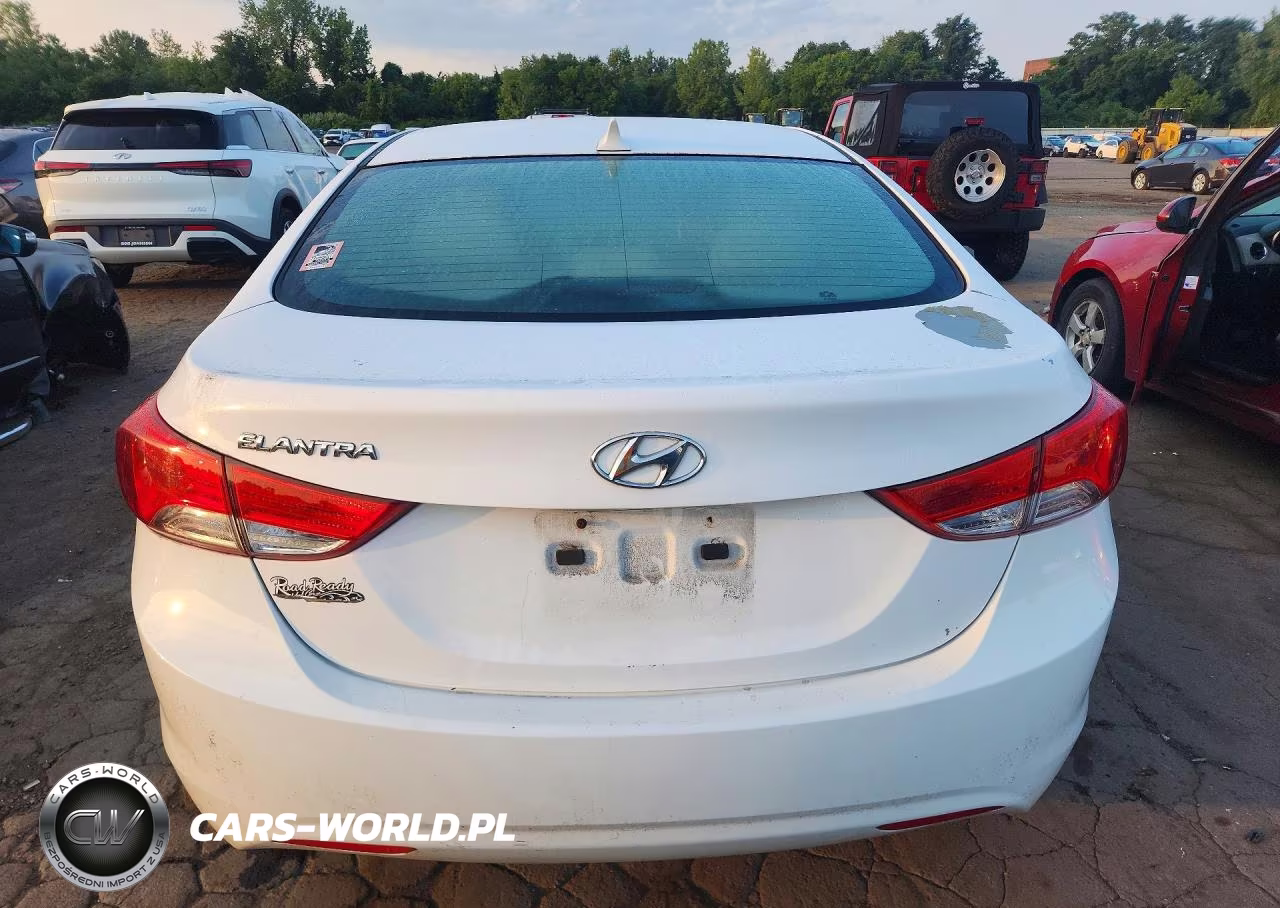 2013 Hyundai Elantra Gls VIN:5NPDH4AE8DH343241 - 6