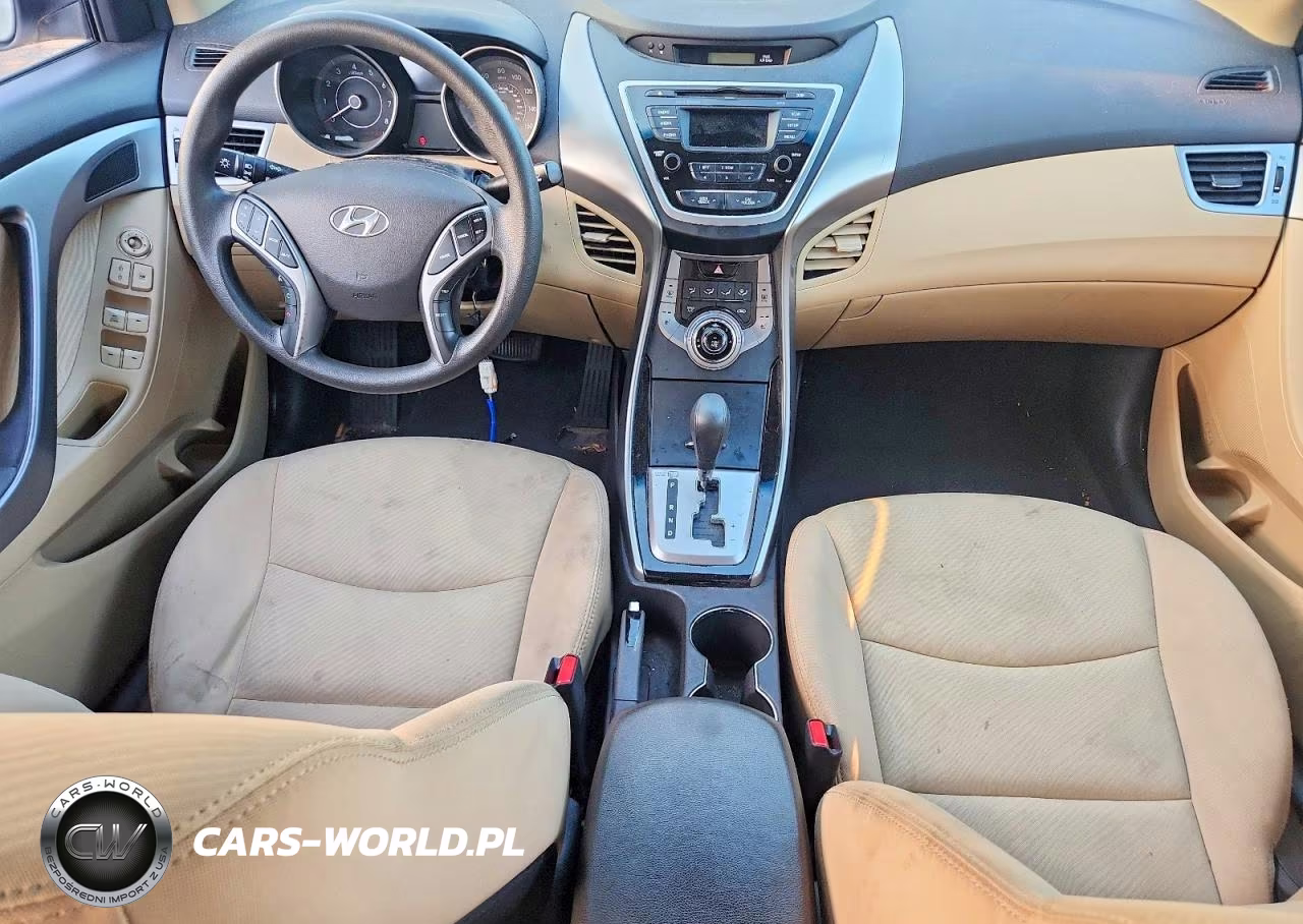 2013 Hyundai Elantra Gls VIN:5NPDH4AE8DH343241 - 8