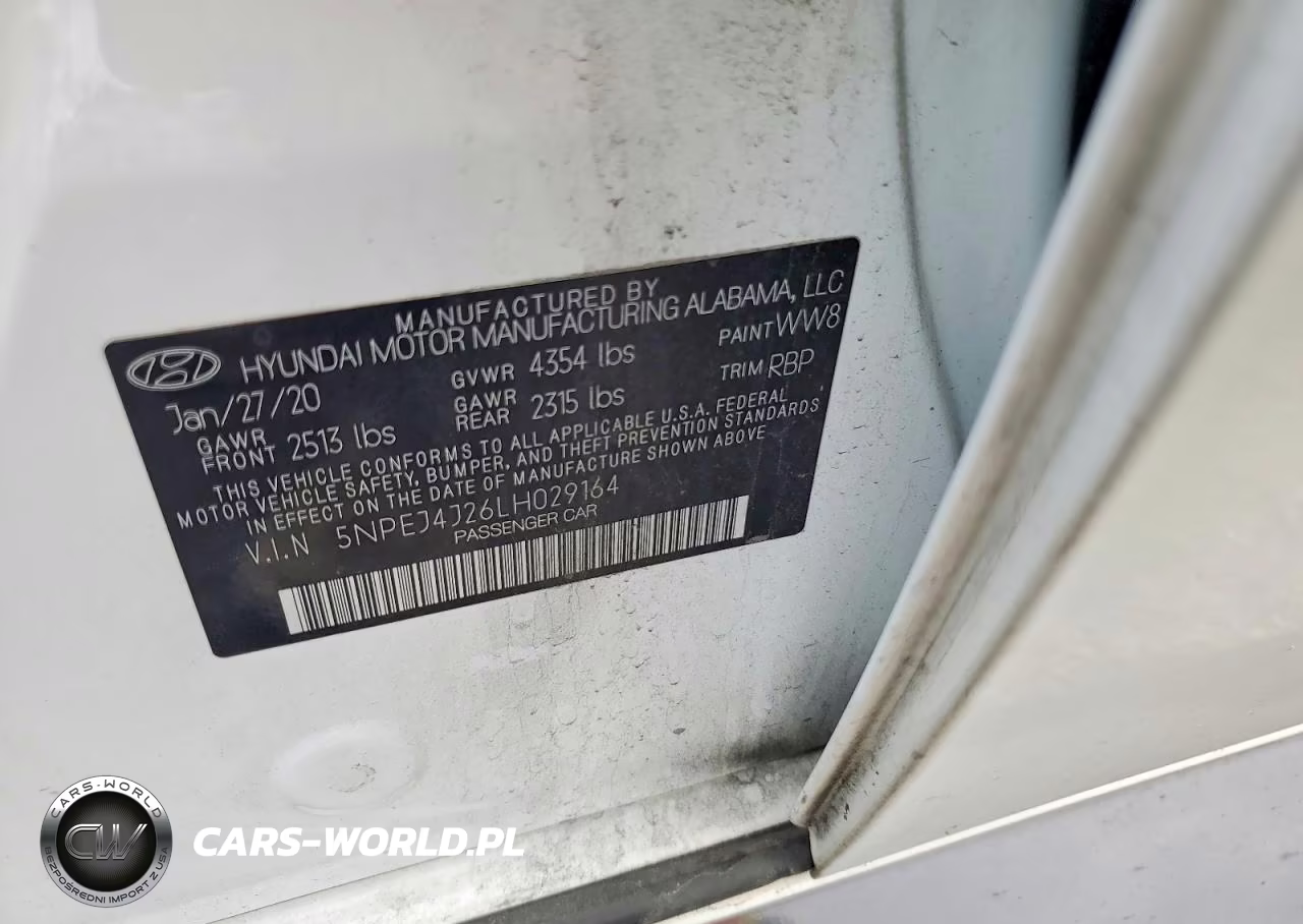 2020 Hyundai Sonata Sel Plus VIN:5NPEJ4J26LH029164 - 12