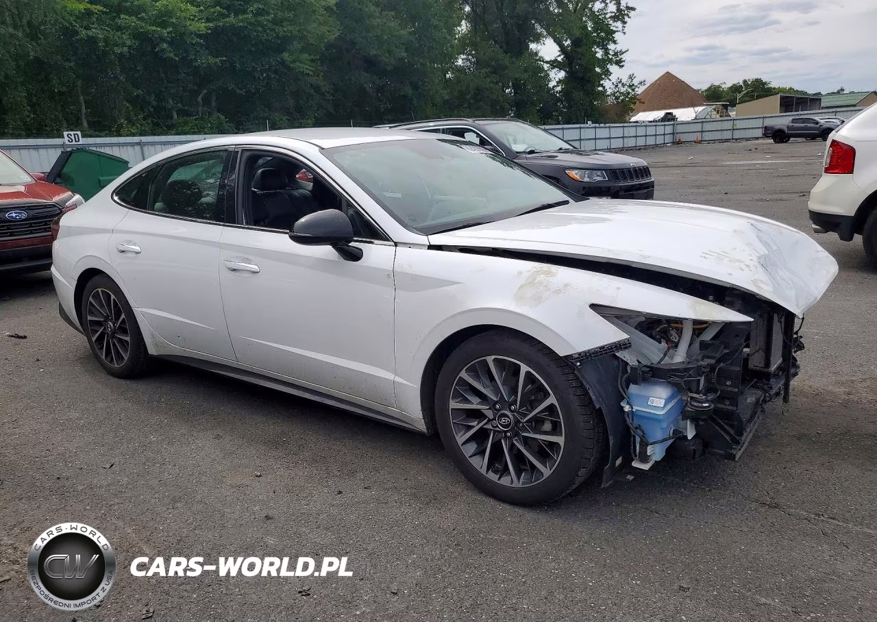 2020 Hyundai Sonata Sel Plus VIN:5NPEJ4J26LH029164 - 4