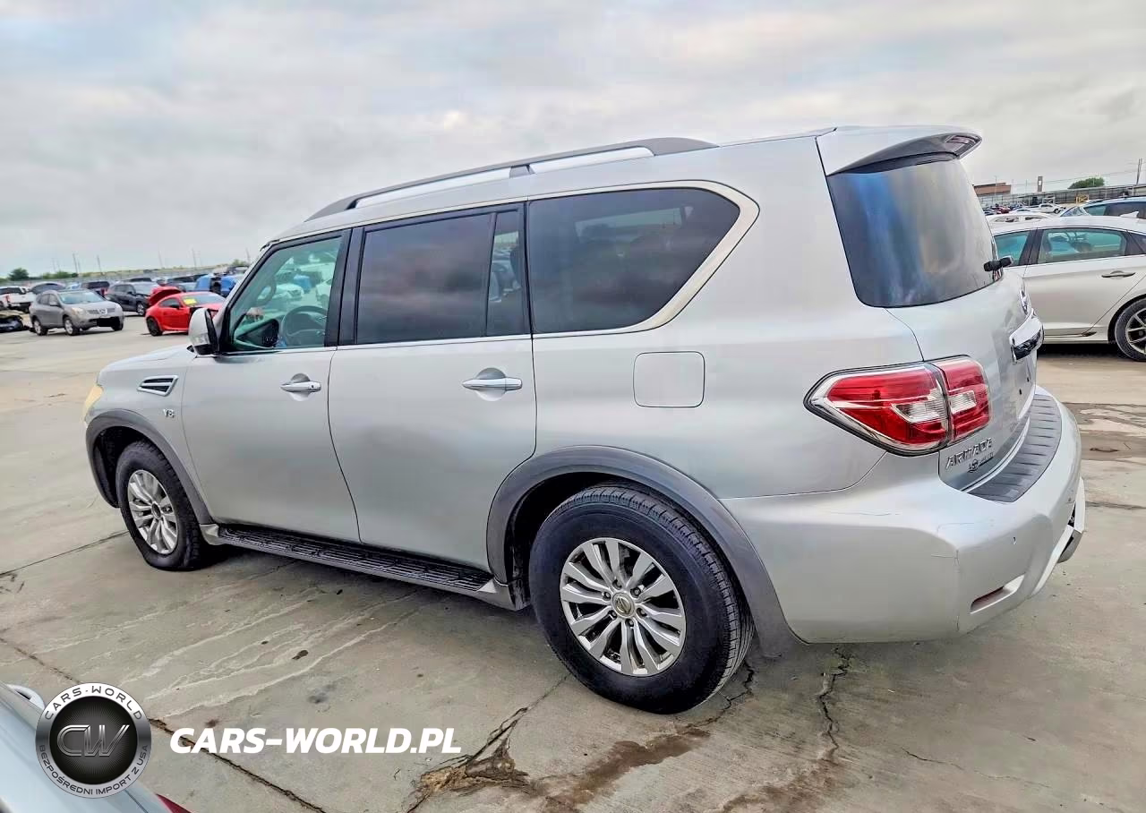 2017 Nissan Armada Sv VIN:JN8AY2ND7H9006295 - 2