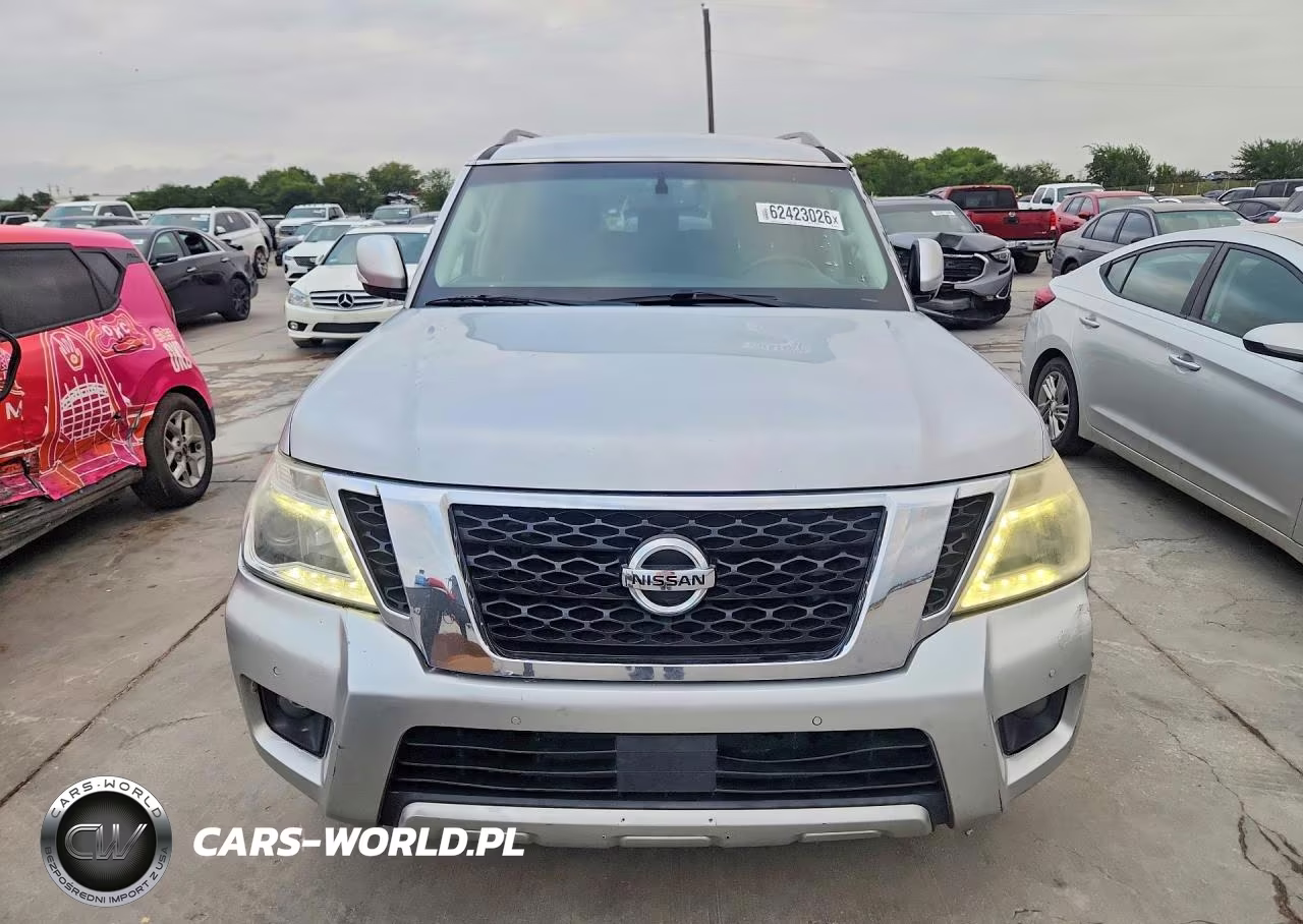 2017 Nissan Armada Sv VIN:JN8AY2ND7H9006295 - 5